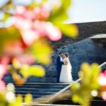 Destination wedding newlyweds at the pyramid, Grand Hyatt Playa del Carmen