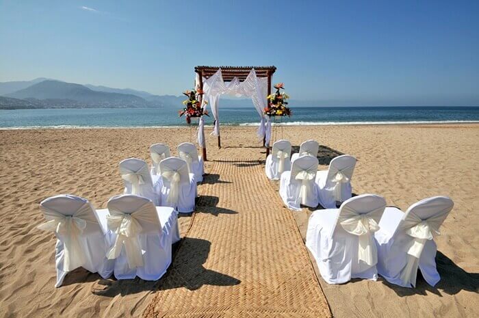 sunscape puerto vallarta wedding ceremony on the beach
