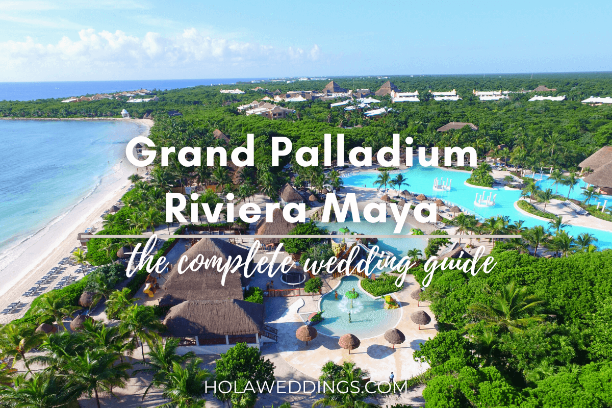 Grand Palladium Riviera Maya Weddings Resort from above