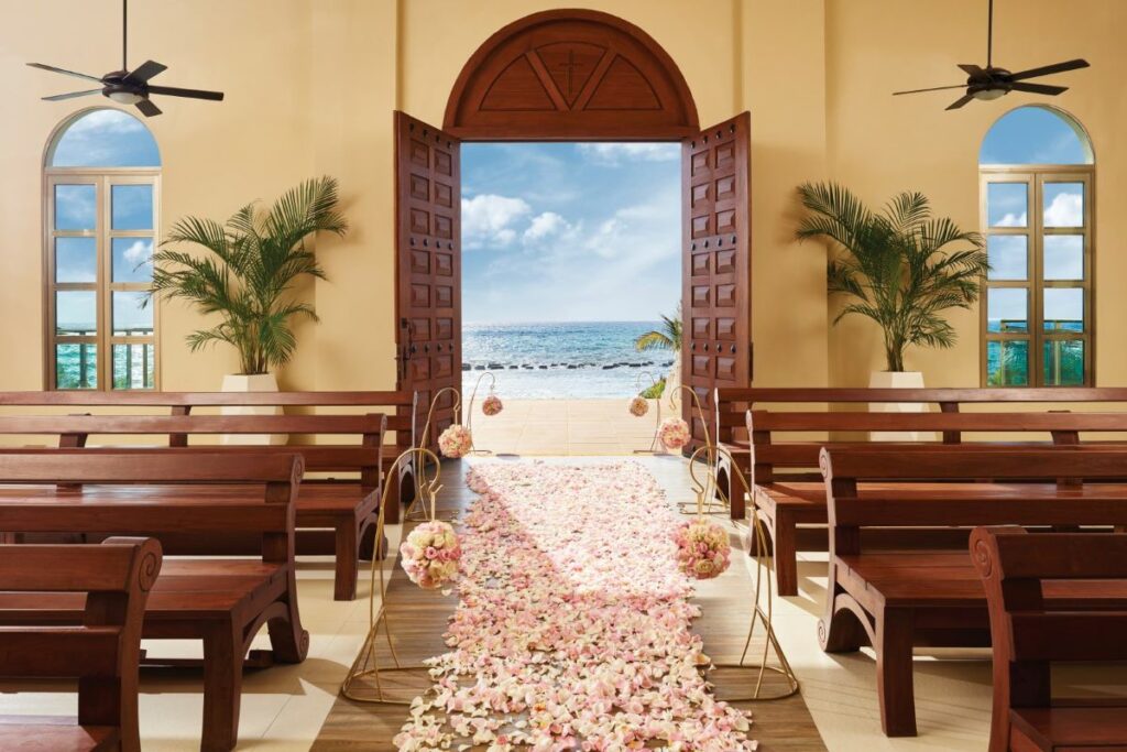 wedding chapel at the generations riviera maya resort
