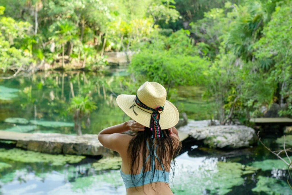 cenote in the riviera maya