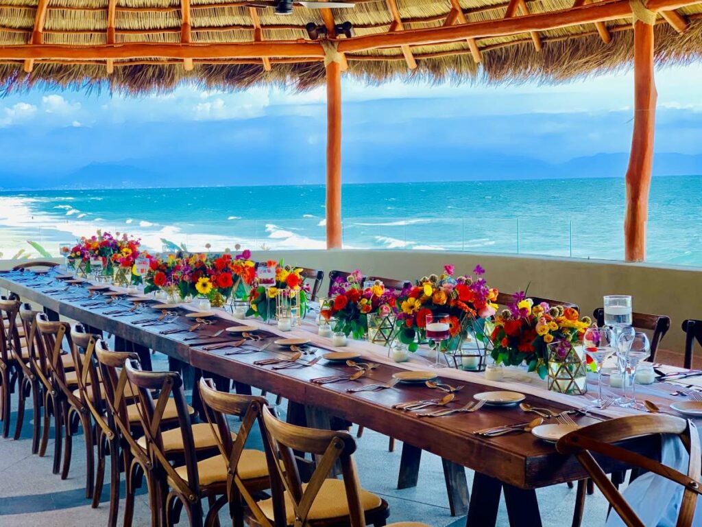 Marival Armony Luxury wedding oceanfront reception