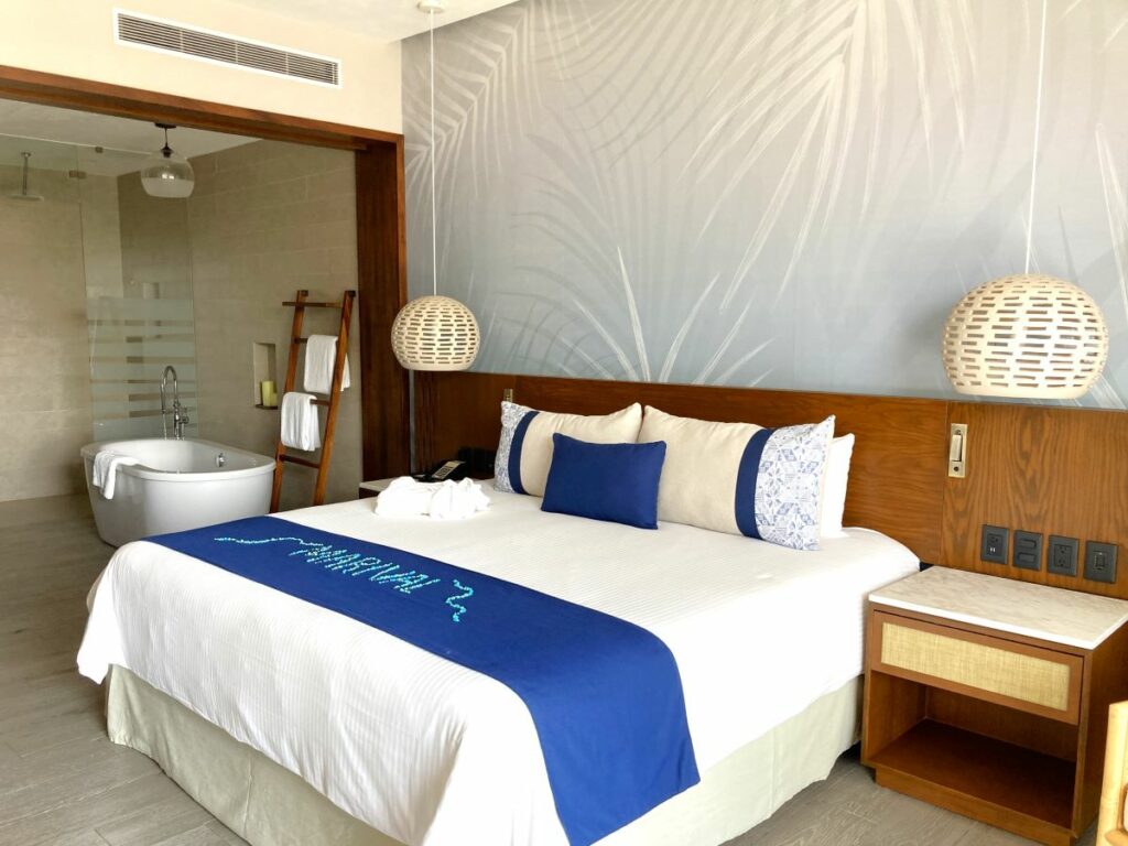 one king size bed at all-inclusive armony luxury resort